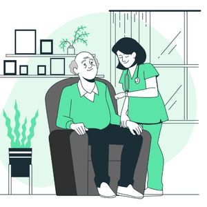 Nursing care services at home